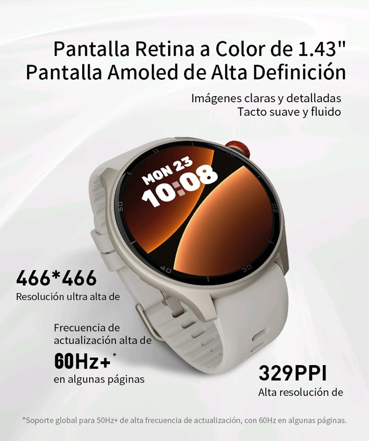 RELOJ iGPSPORT LW10 1.43in AMOLED