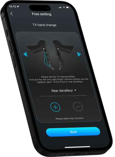 Kit de actualización, electrónico inalámbrico de carbono WHEELTOP EDS-TX, disco